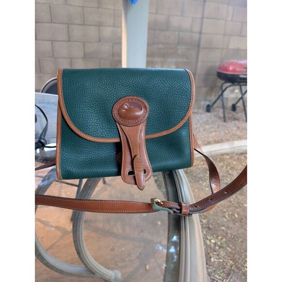Dooney & Bourke Handbags - green and brown dooney and bourke purse